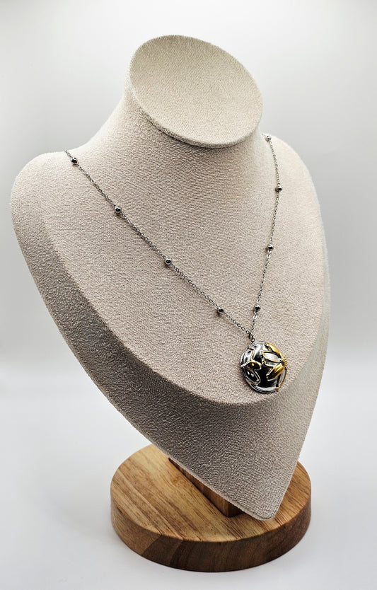 Sunflower Pendant Necklace