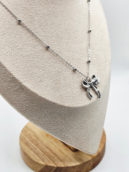 Bow Knot Pendant Necklaces