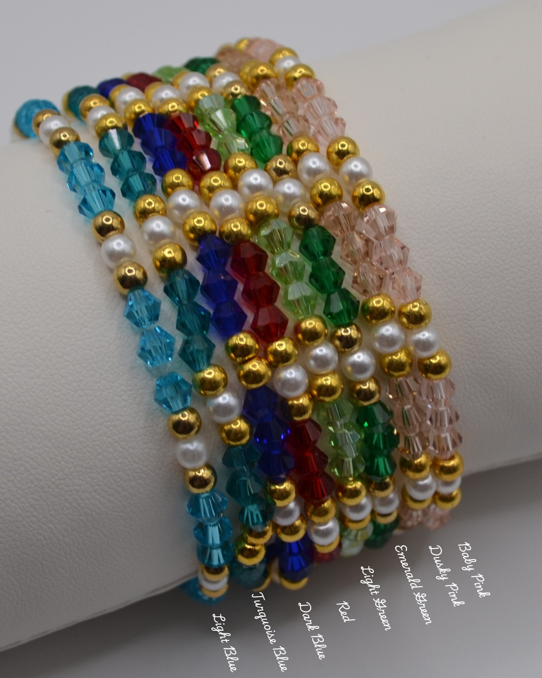 Beaded anklets