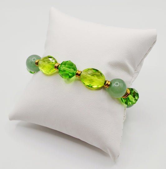 Green aventurine bracelet