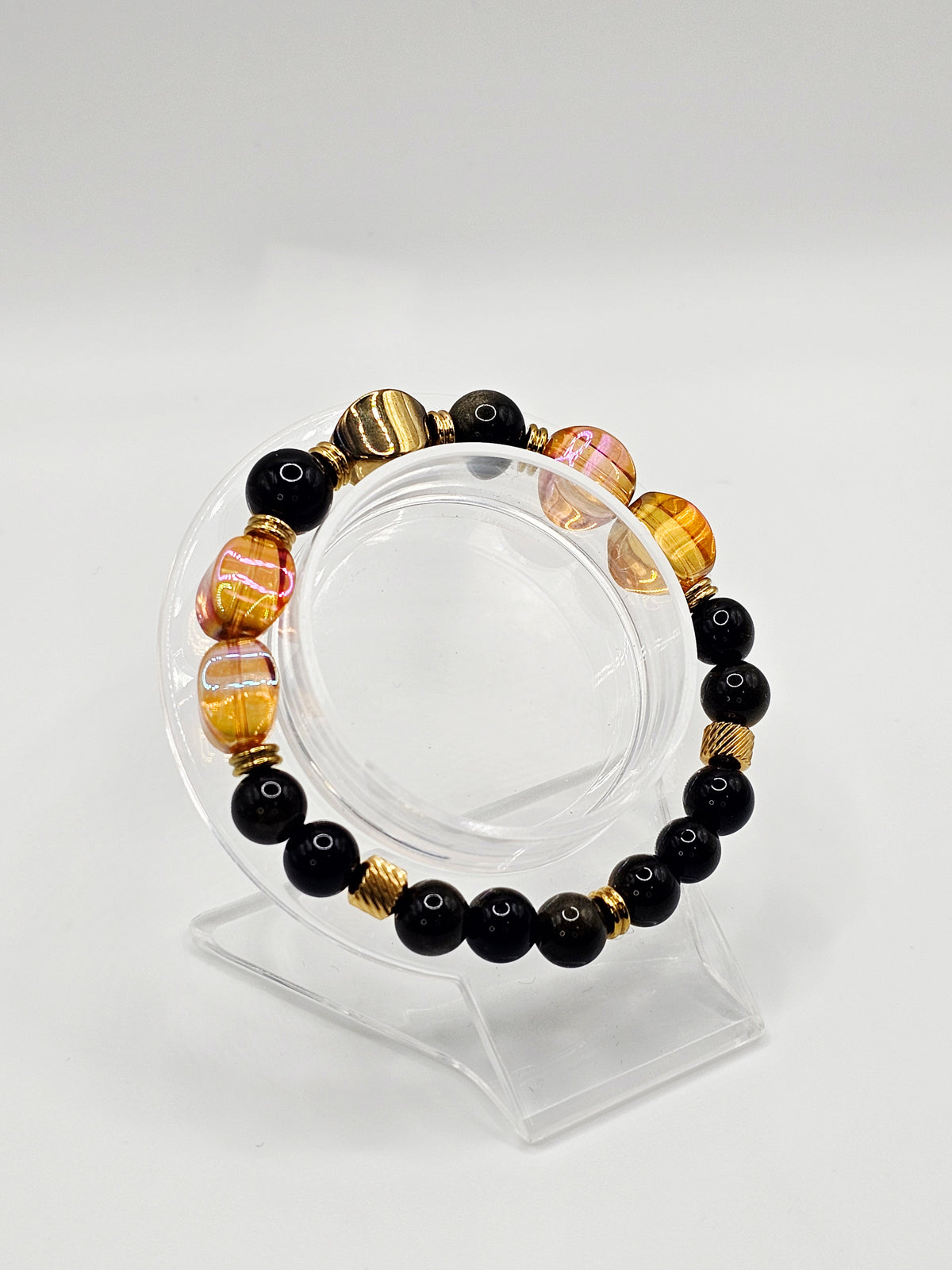 Golden Rose Red Bracelet