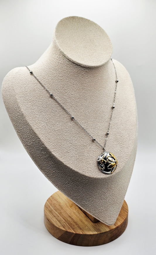 Sunflower Pendant Necklace