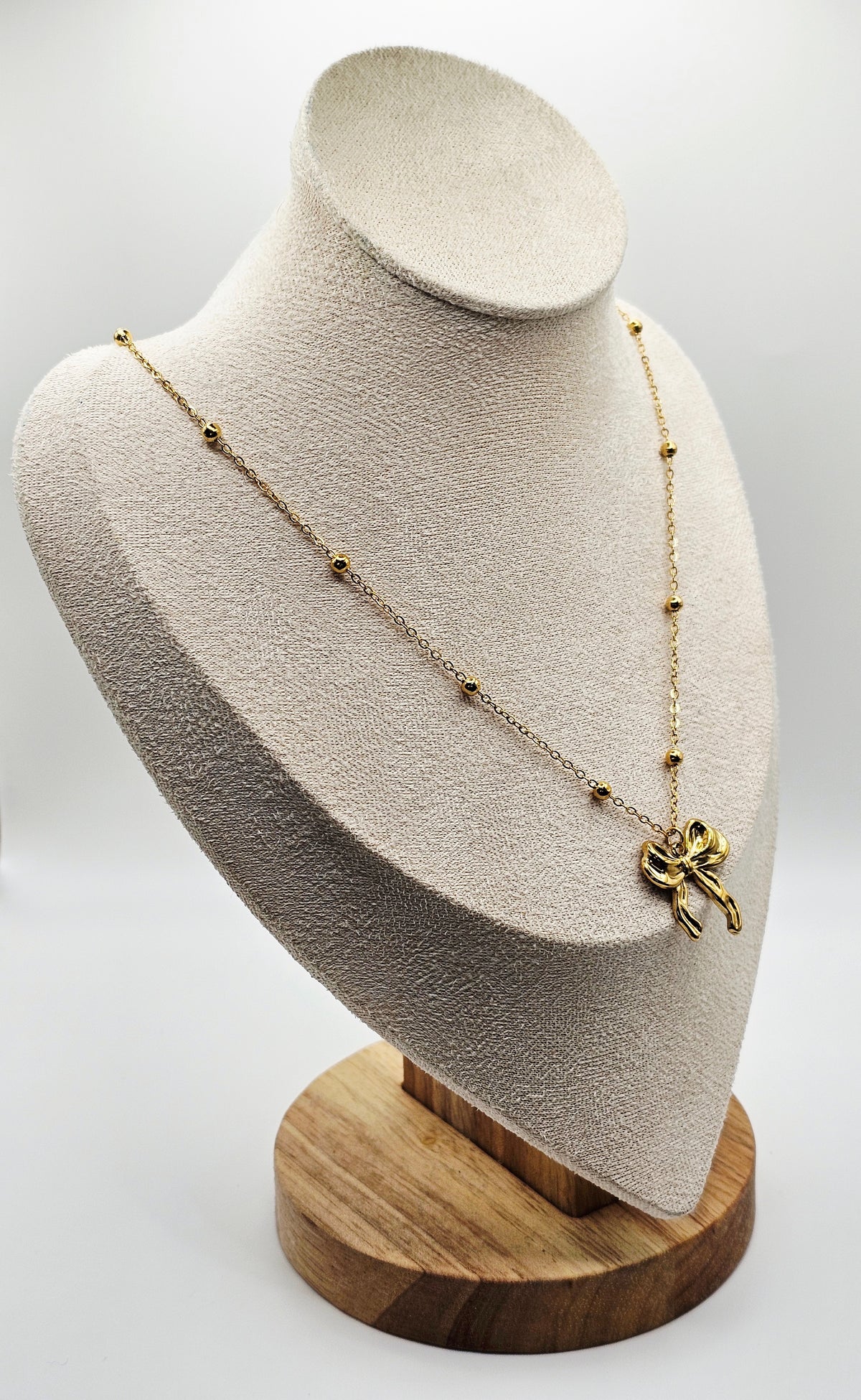 Bow Knot Pendant Necklaces