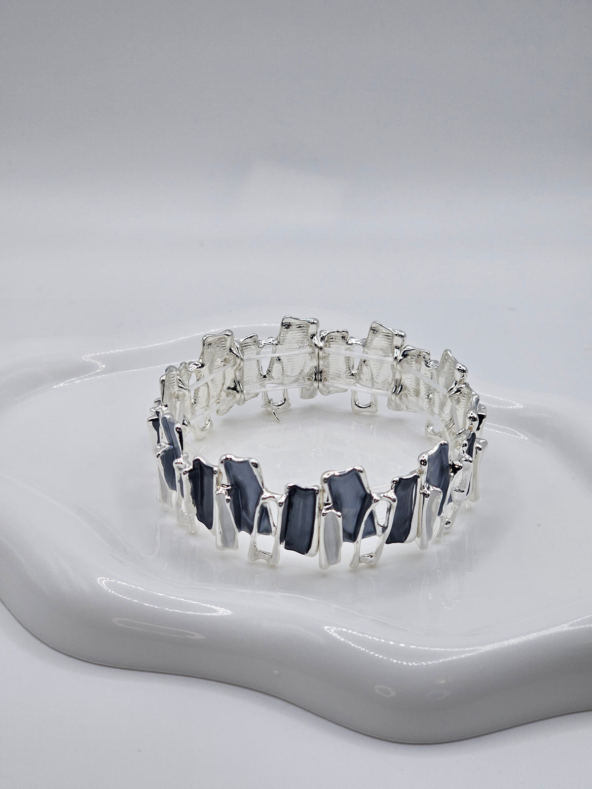 Geometric Bangle Bracelets