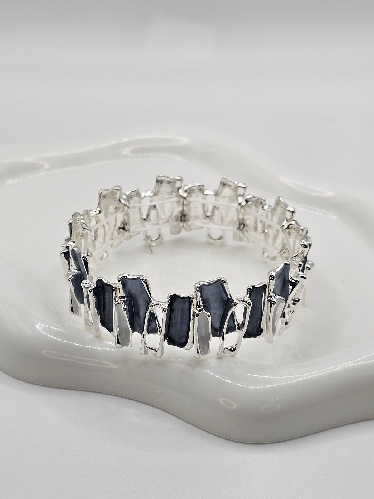 Geometric Bangle Bracelets