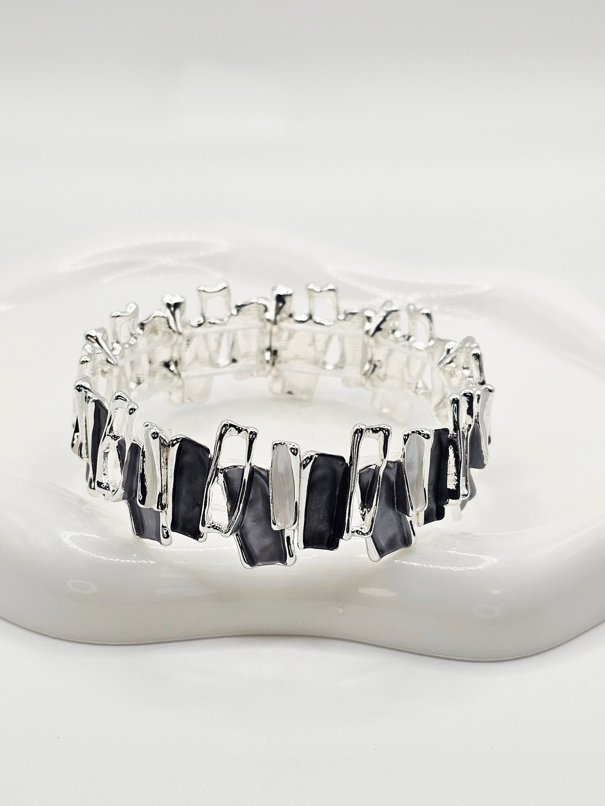 Geometric Bangle Bracelets