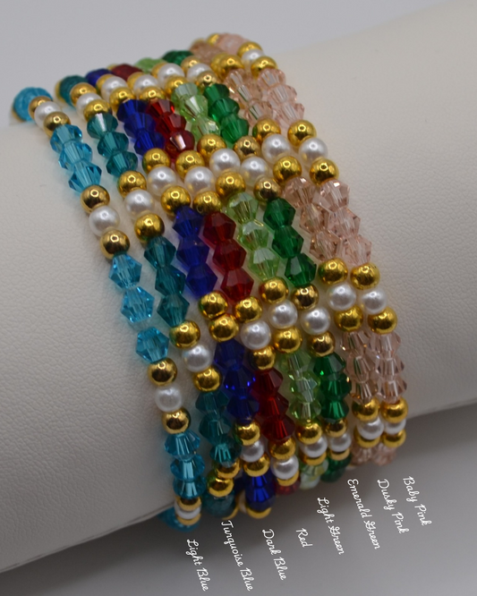 Beaded anklets