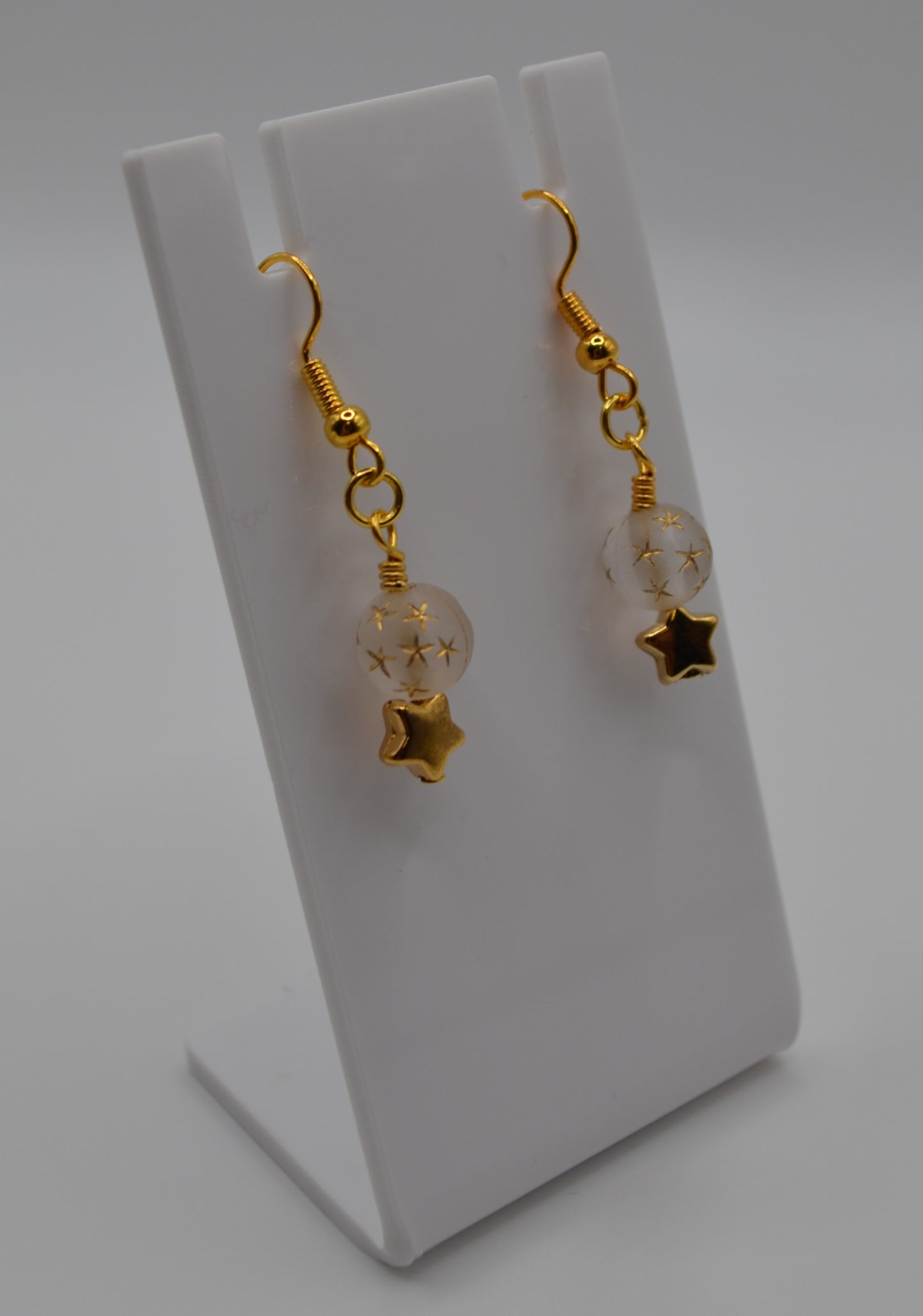 Starry night earrings