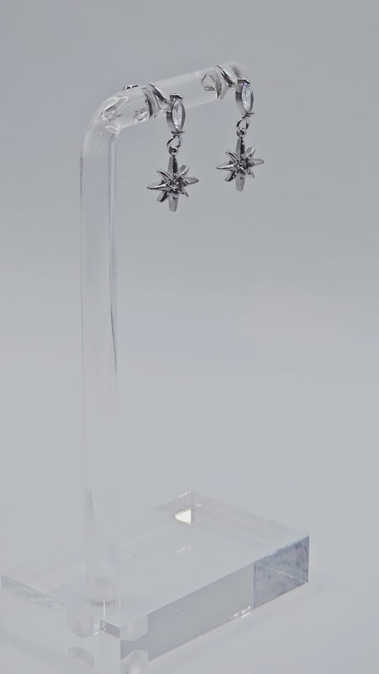 North Star Stud Earrings