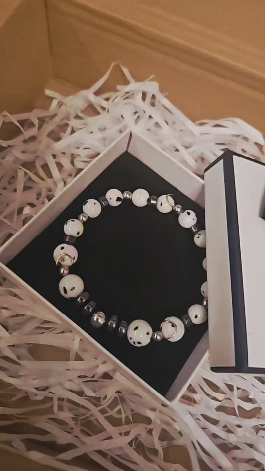 Black and white gift box