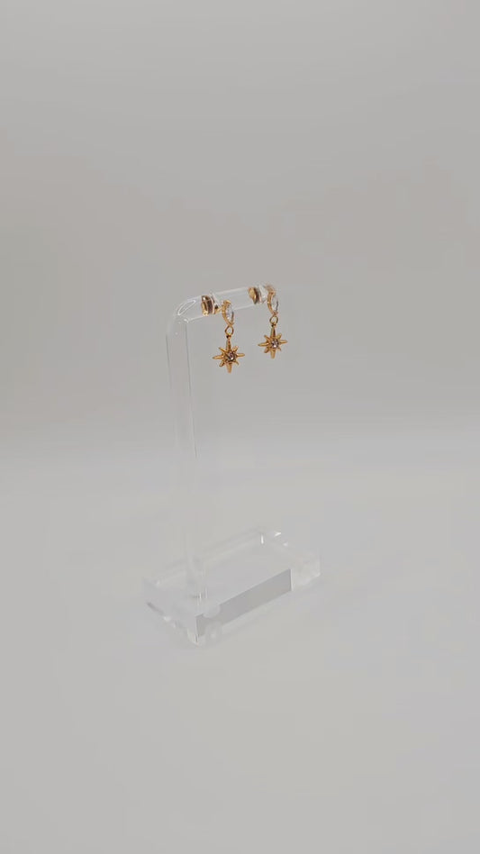 North Star Stud Earrings