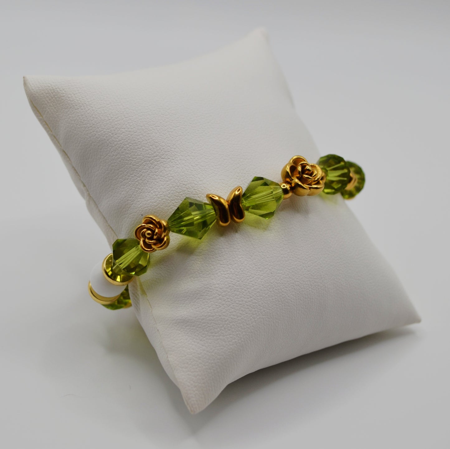 Rose and butterfly bracelets