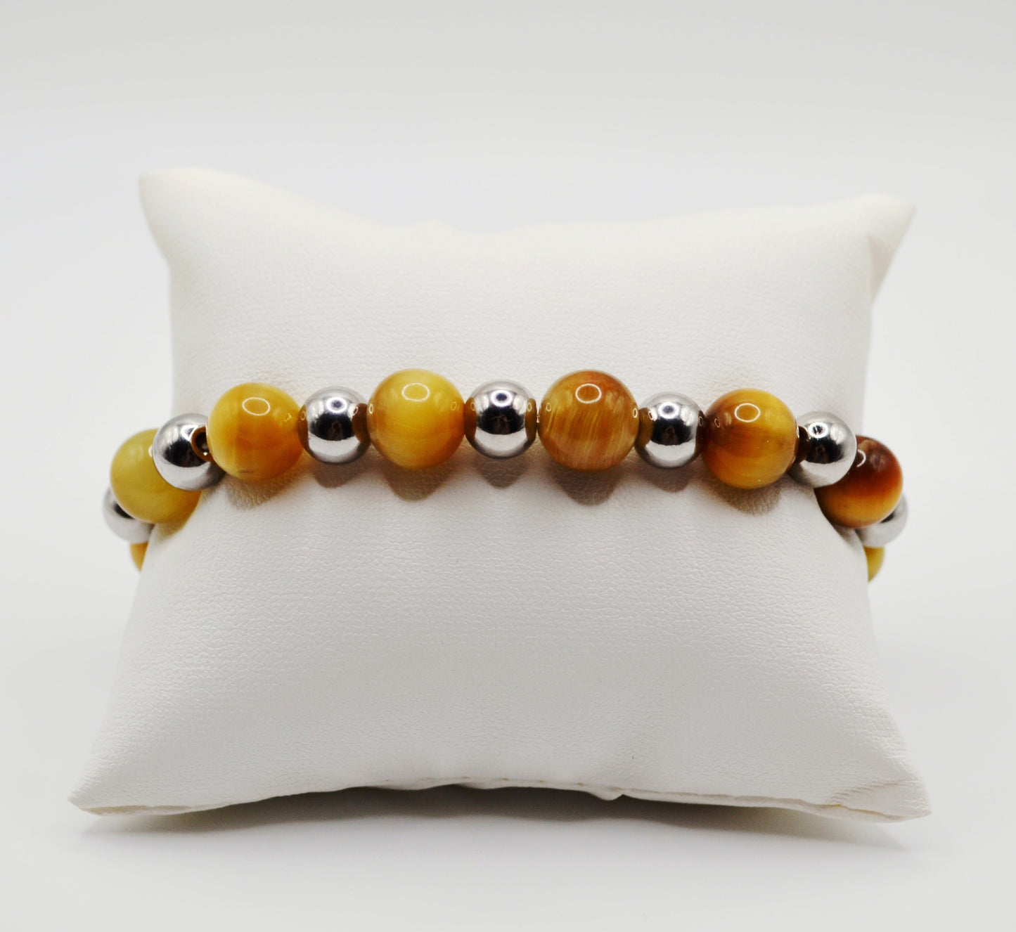 Golden tiger bracelet edition one in silver