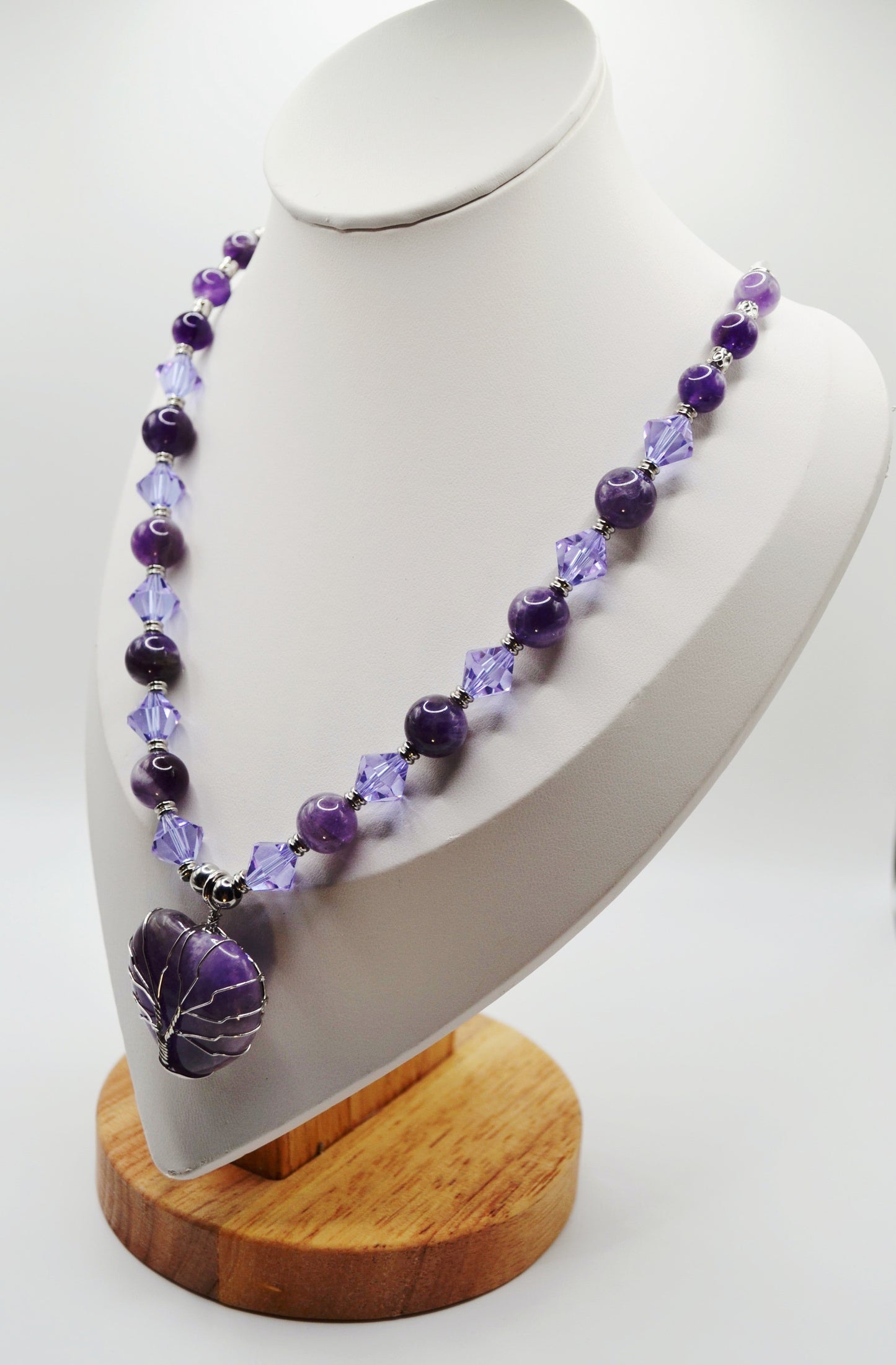 Tree of life beaded necklaces