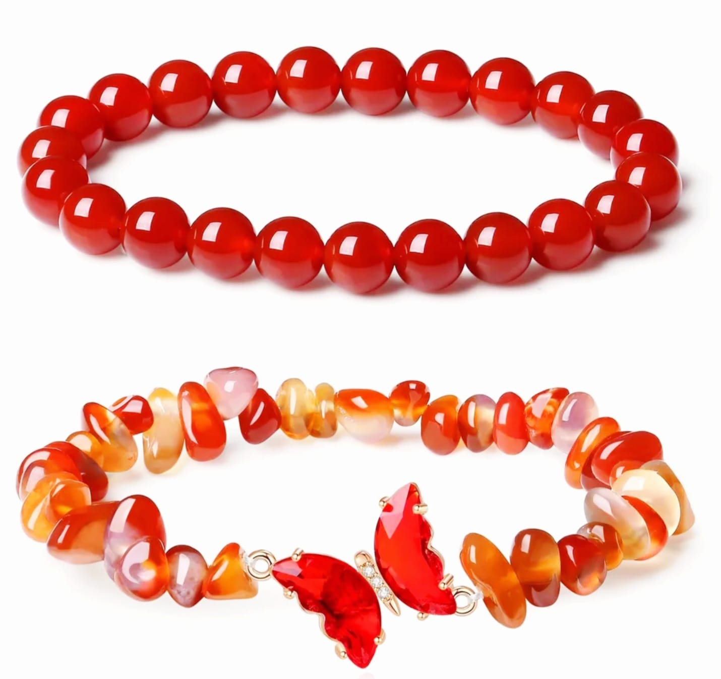 Anti-anxiety two piece bracelet set