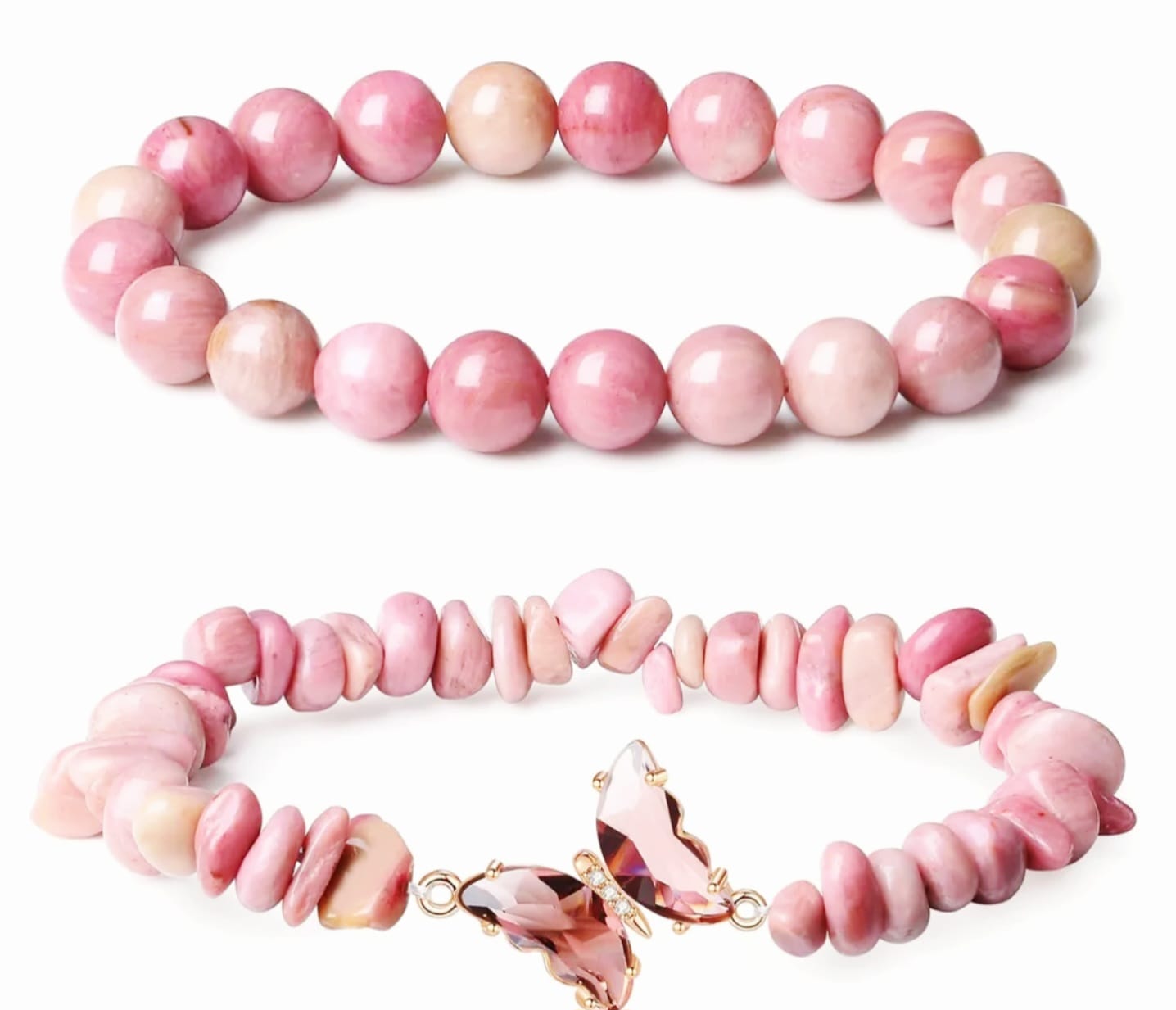 Anti-anxiety two piece bracelet set