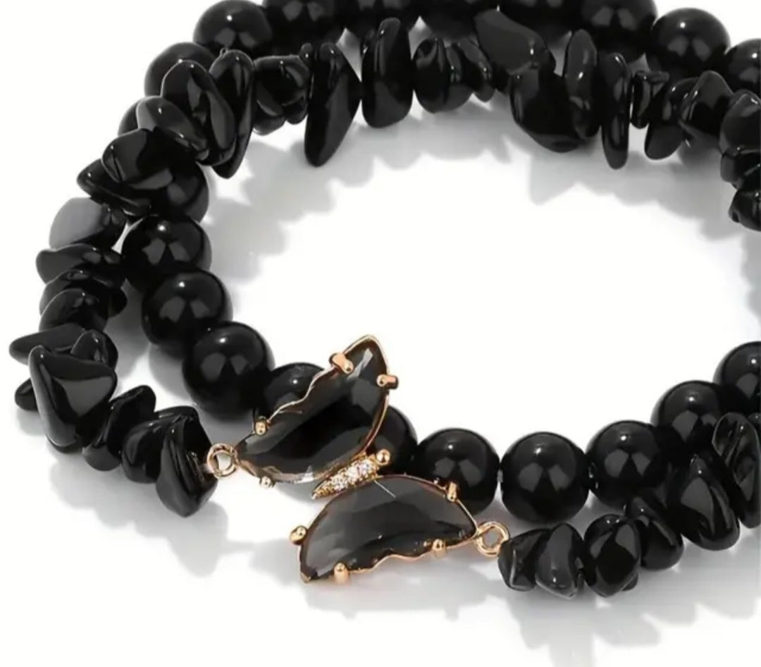 Anti-anxiety two piece bracelet set