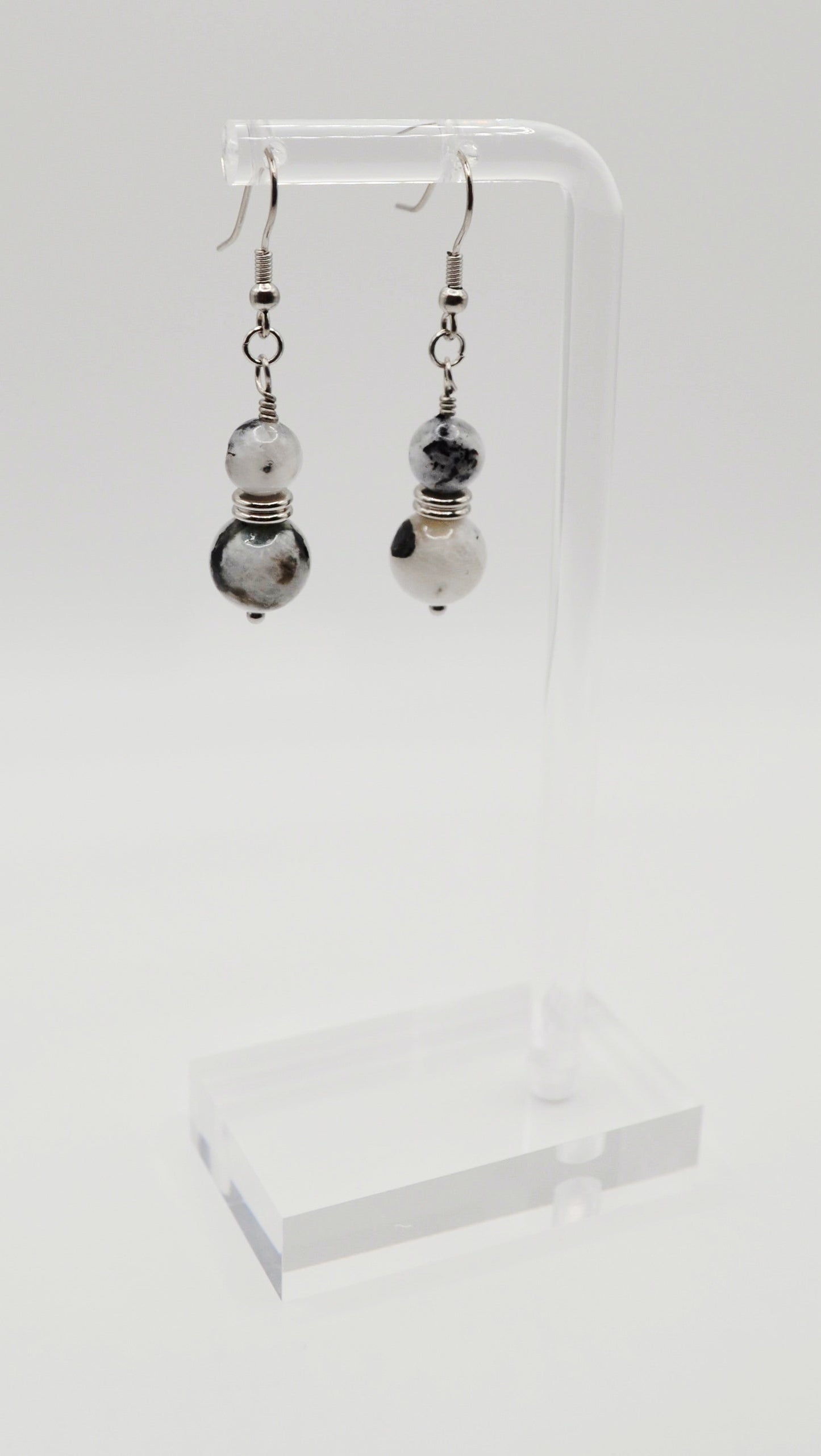 Moonstone earrings