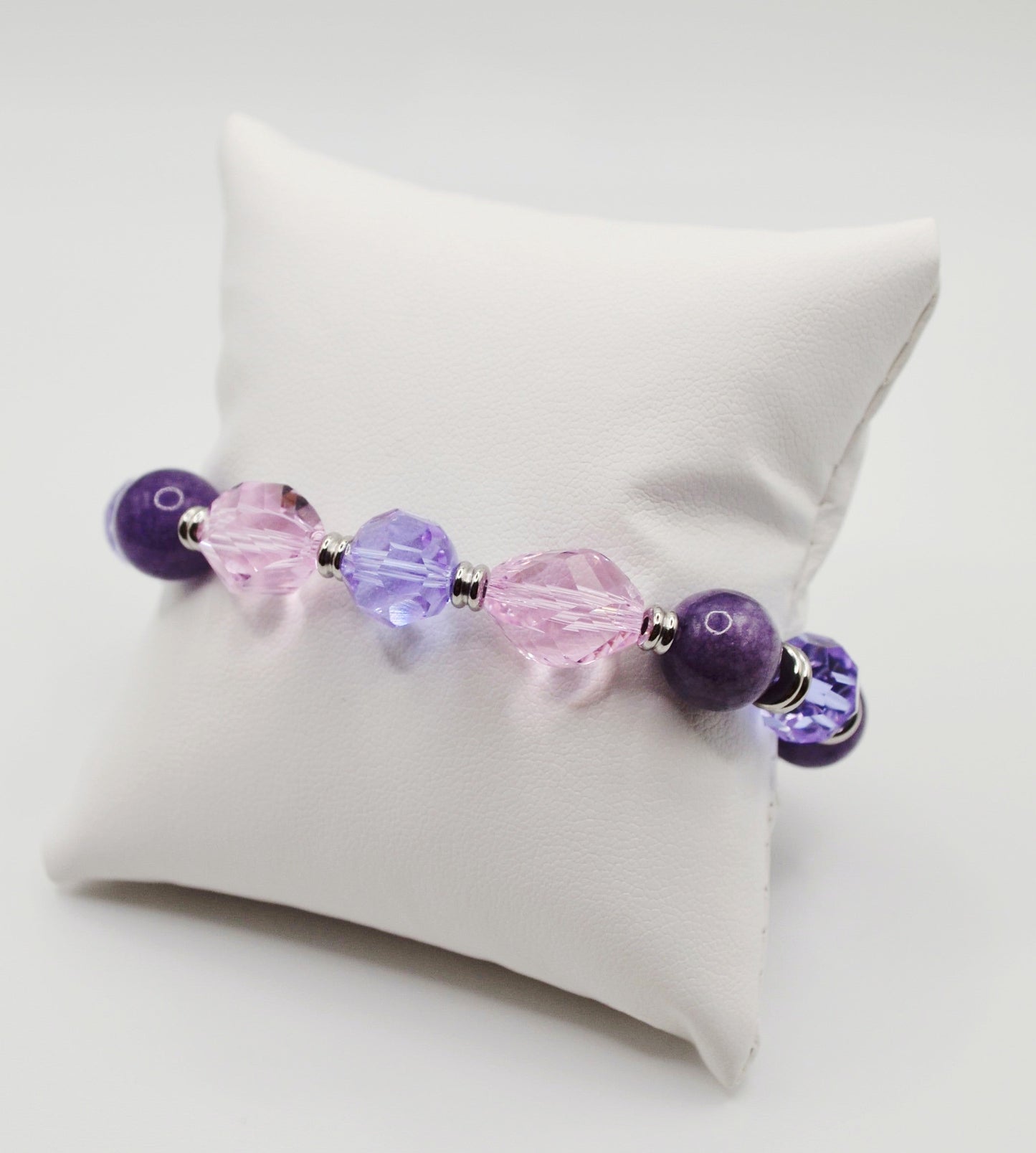 Lavender bracelet silver edition