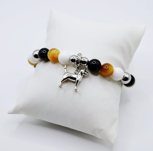 Beagle charm bracelet