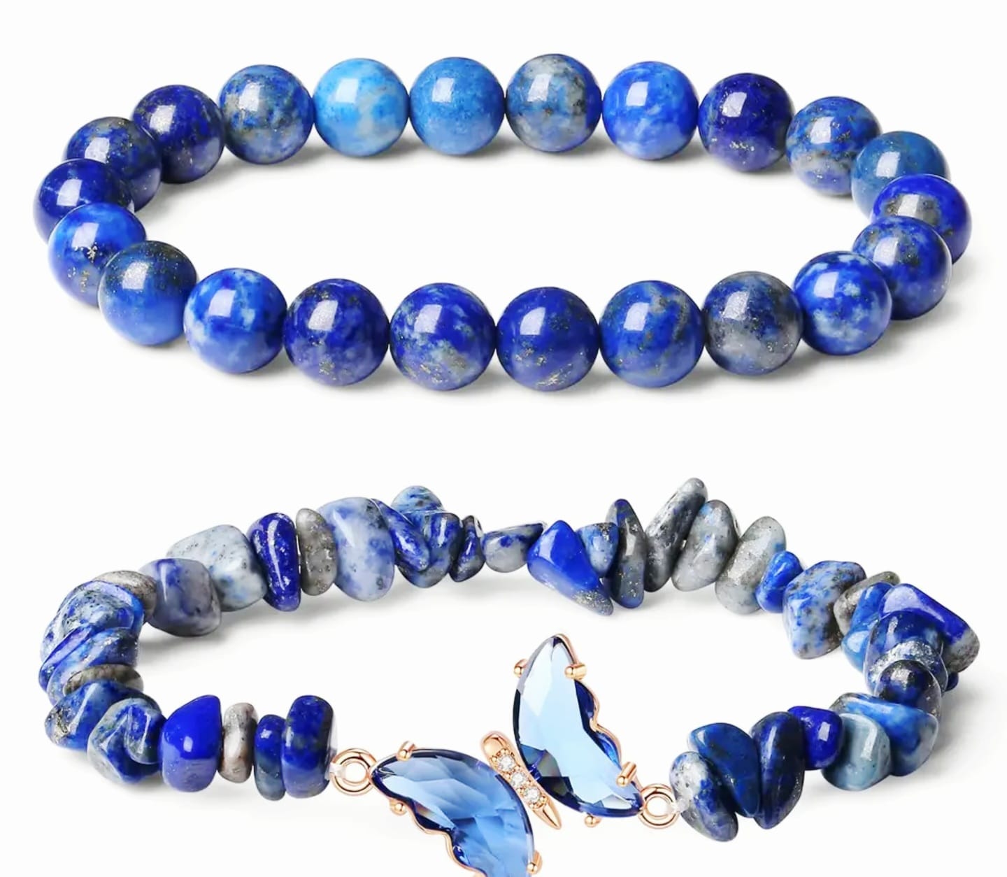 Anti-anxiety two piece bracelet set
