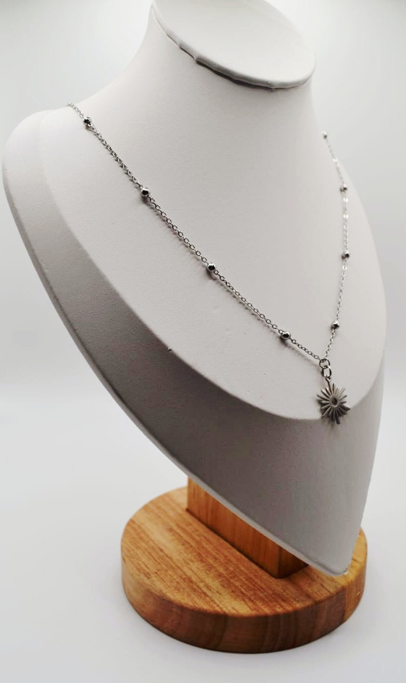Bright sun pendant necklaces