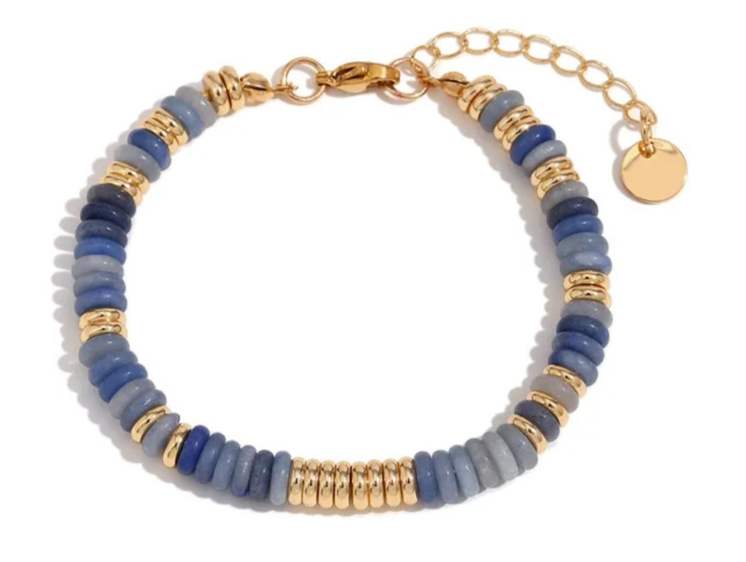 Bohemian stone bracelet