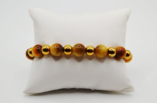 Golden tiger eye bracelet edition one