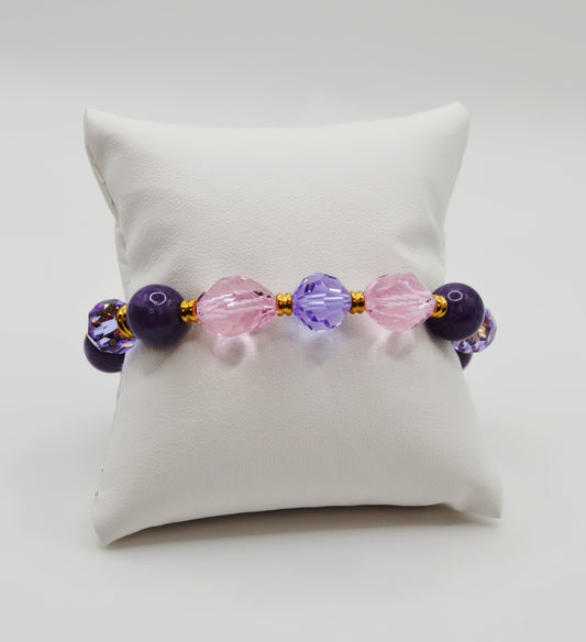 Lavender bracelet gold edition