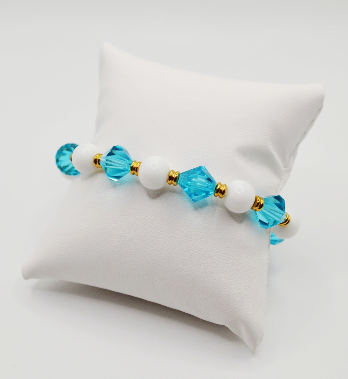 Colourful beaded bracelets