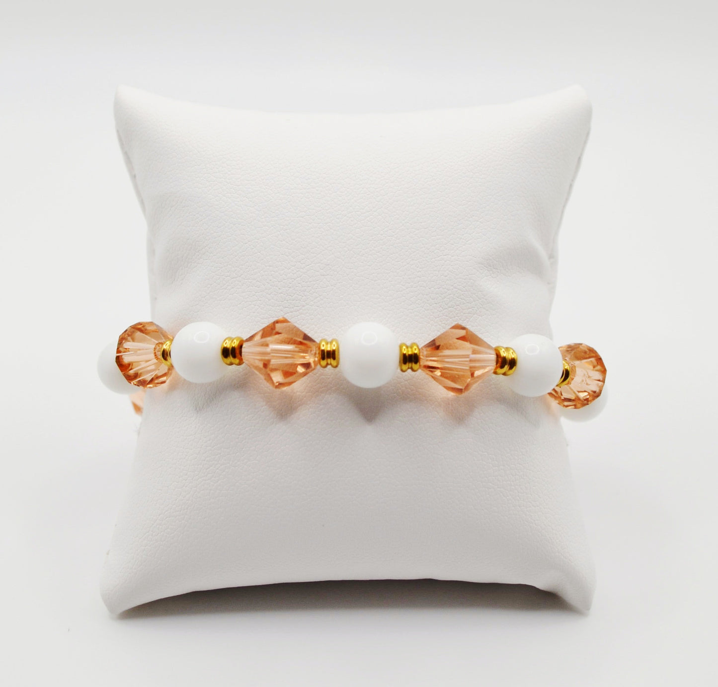 Colourful beaded bracelets