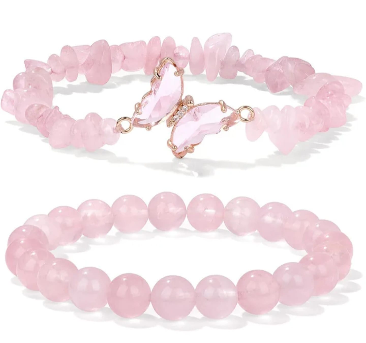 Anti-anxiety two piece bracelet set