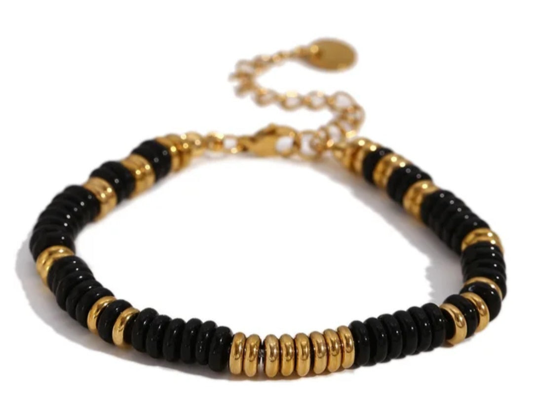 Bohemian stone bracelet