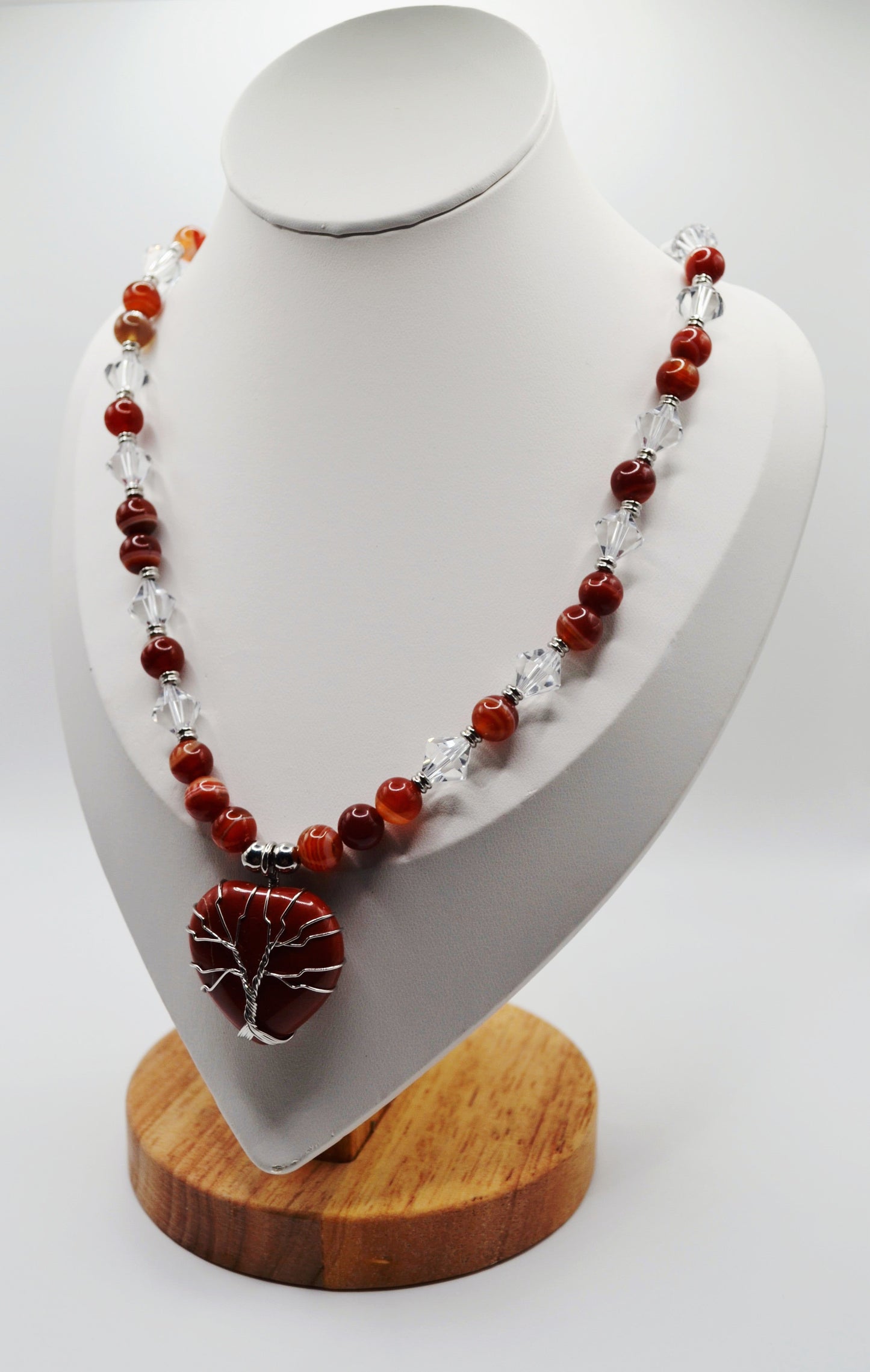 Tree of life beaded necklaces