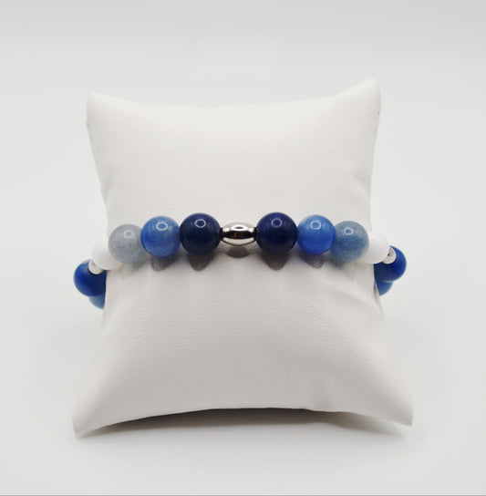 Blue aventurine bracelet