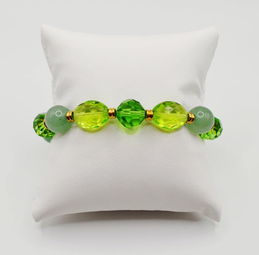 Green aventurine bracelet