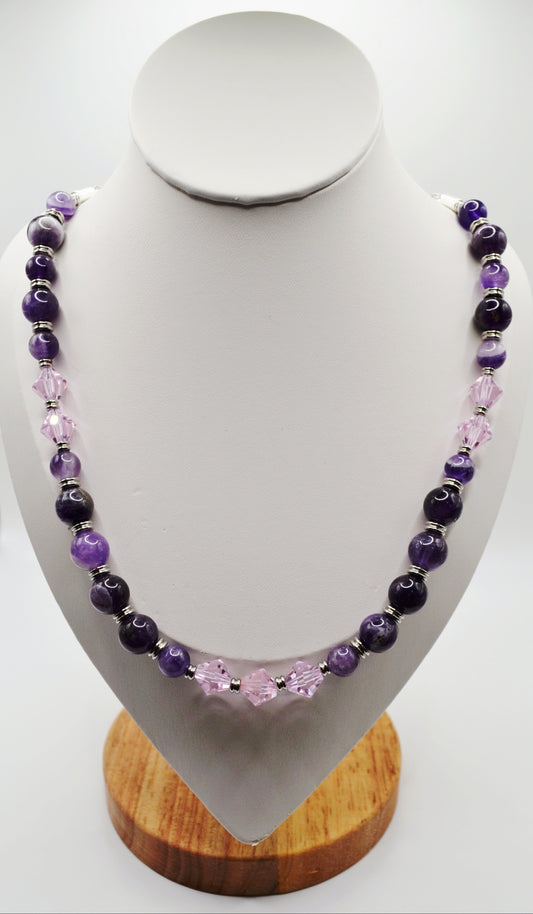 Amethyst necklace