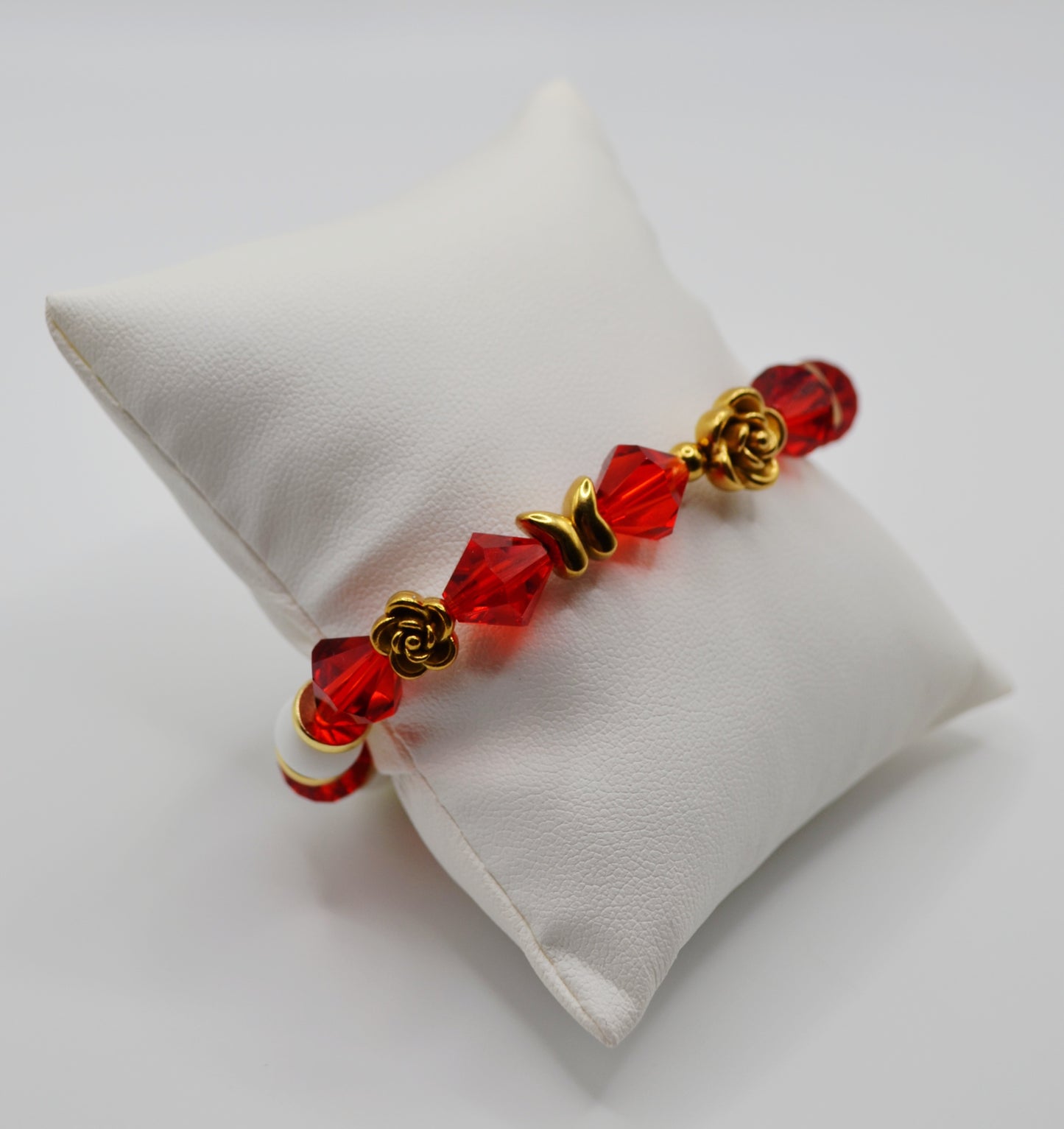 Rose and butterfly bracelets