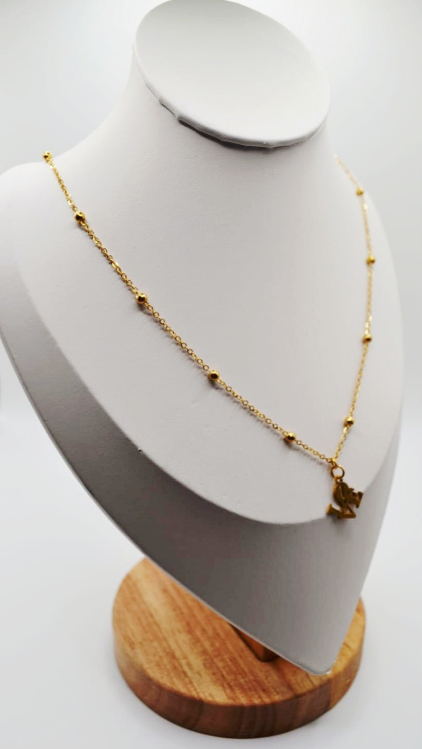 Love pendant necklaces