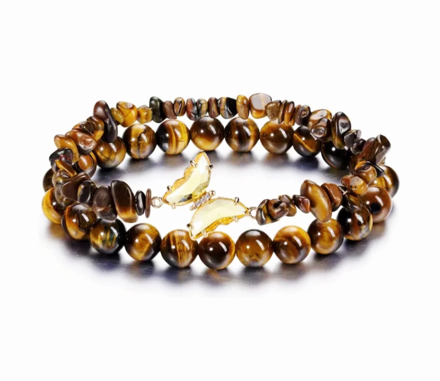 Anti-anxiety two piece bracelet set
