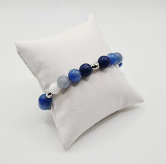 Blue aventurine bracelet